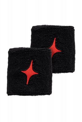 Black padel wristband Starvie